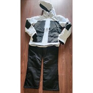 YEEFINE Men's Ski Suit Two Piece Insulated Snowboard Snow Jacket & Pants M